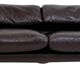 Cassina leather sofa Maralunga model by Vico Magistretti