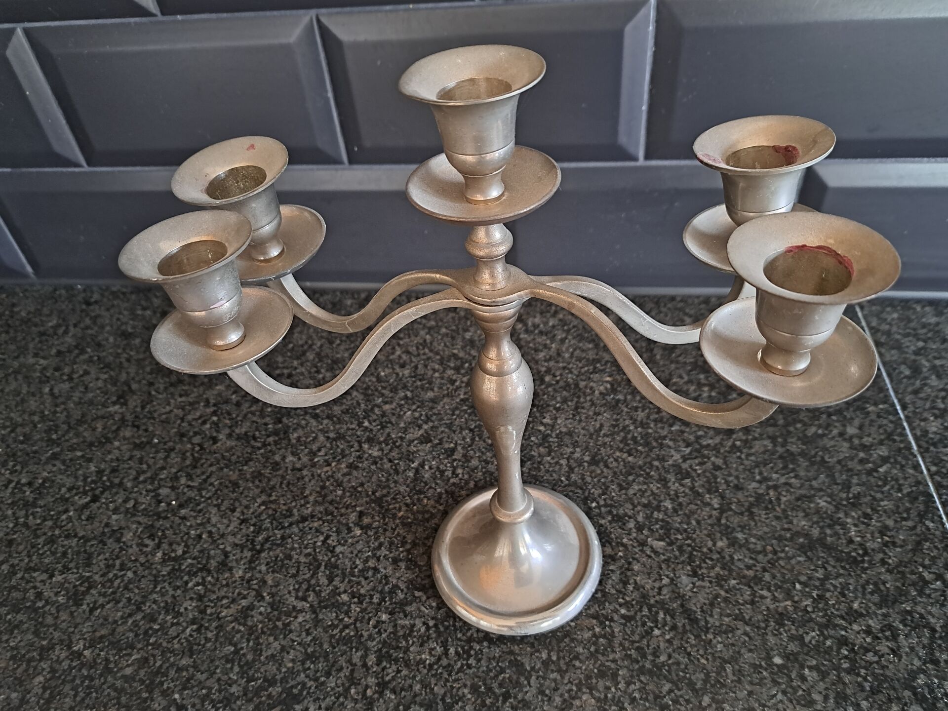Candle holder for 5 candles