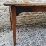 Table de ferme en chêne massif