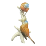 Saxon porcelain bird Karl Ens