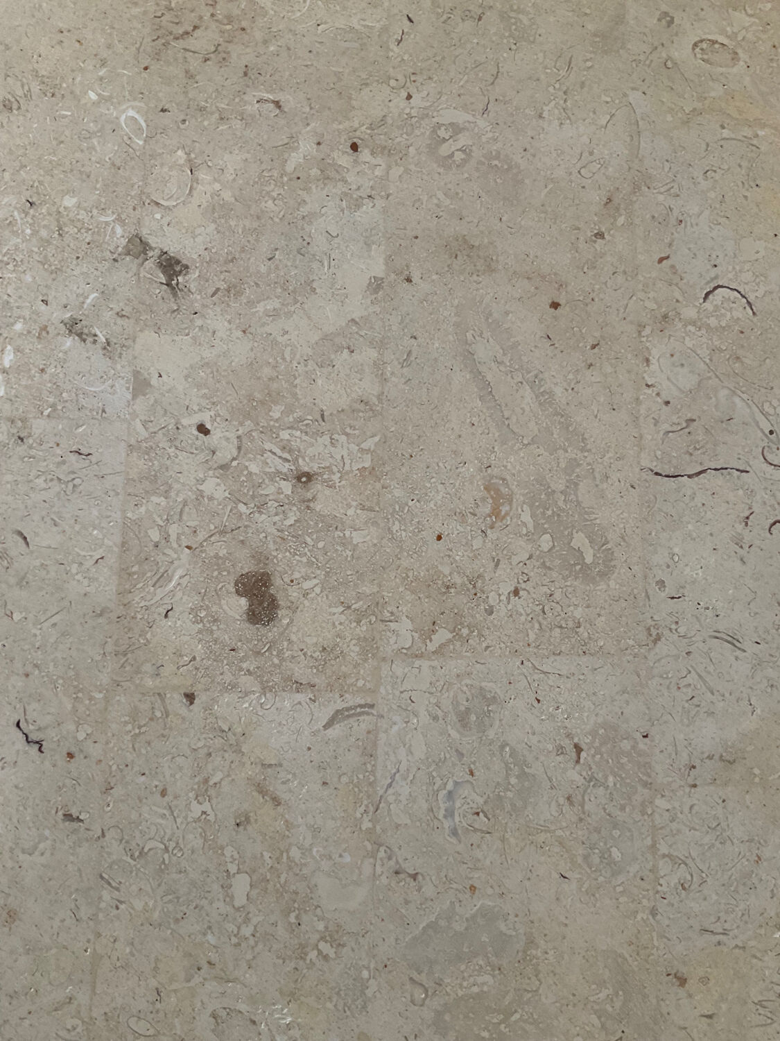 Vintage travertine column from the 70s-80s