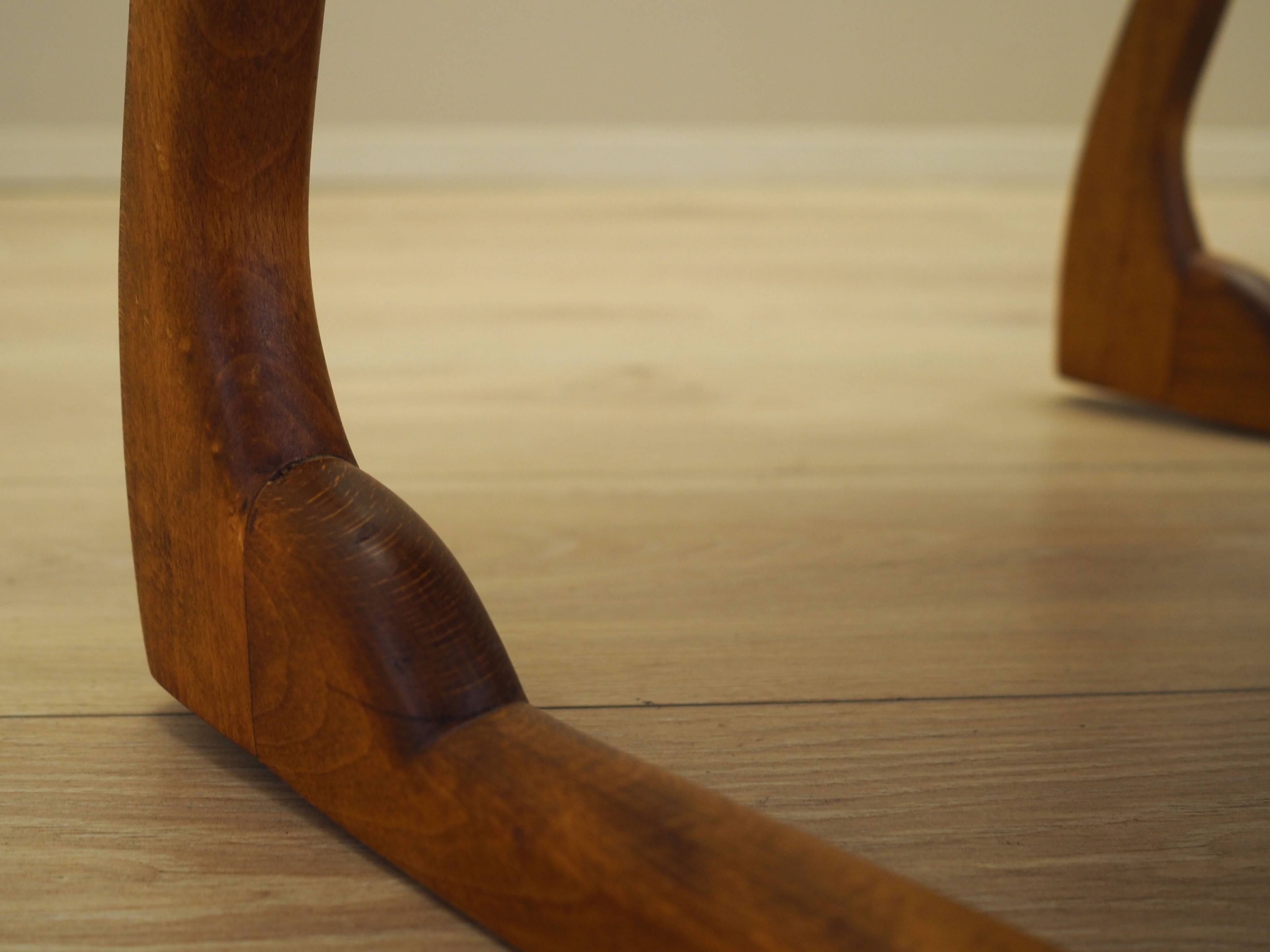 Set of four beech chairs, Danish design, 1950s, designer: Holger Jacobsen,