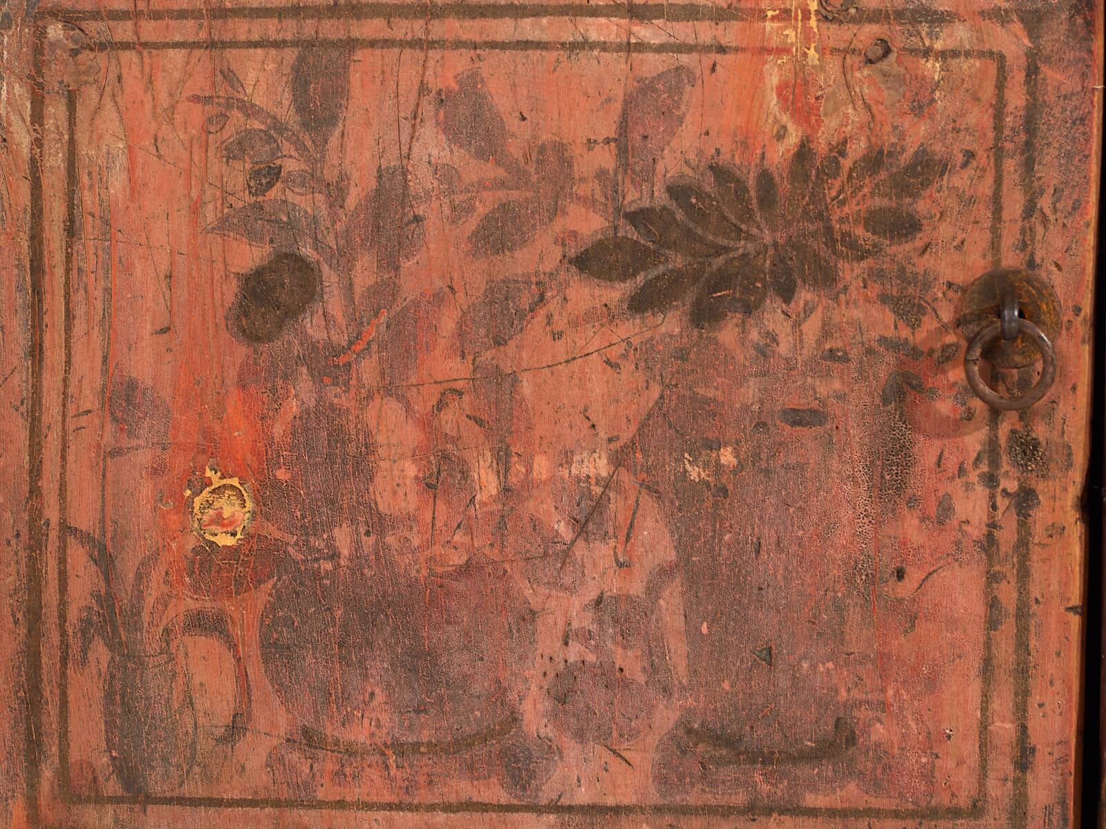 Antique Oriental Furniture with Floral Details (c.1900) #21