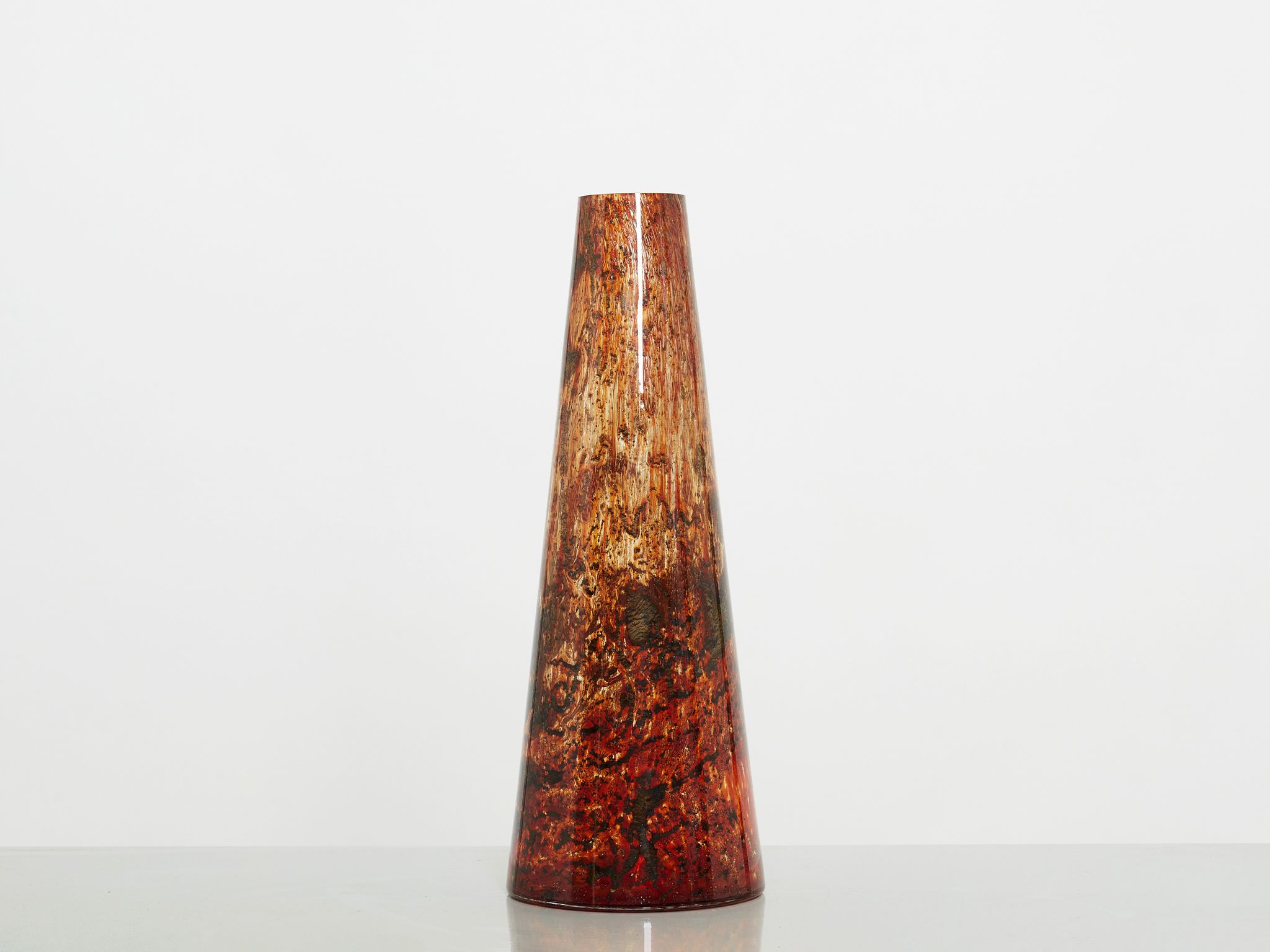 Vase verre de murano vers 1970