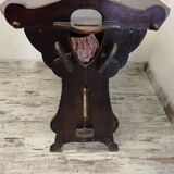 Antique table with a system