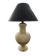 Lamp Jean Roger - Paris 1981 - ivory ceramic - signed