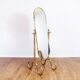 Brass psyched mirror 160x29cm