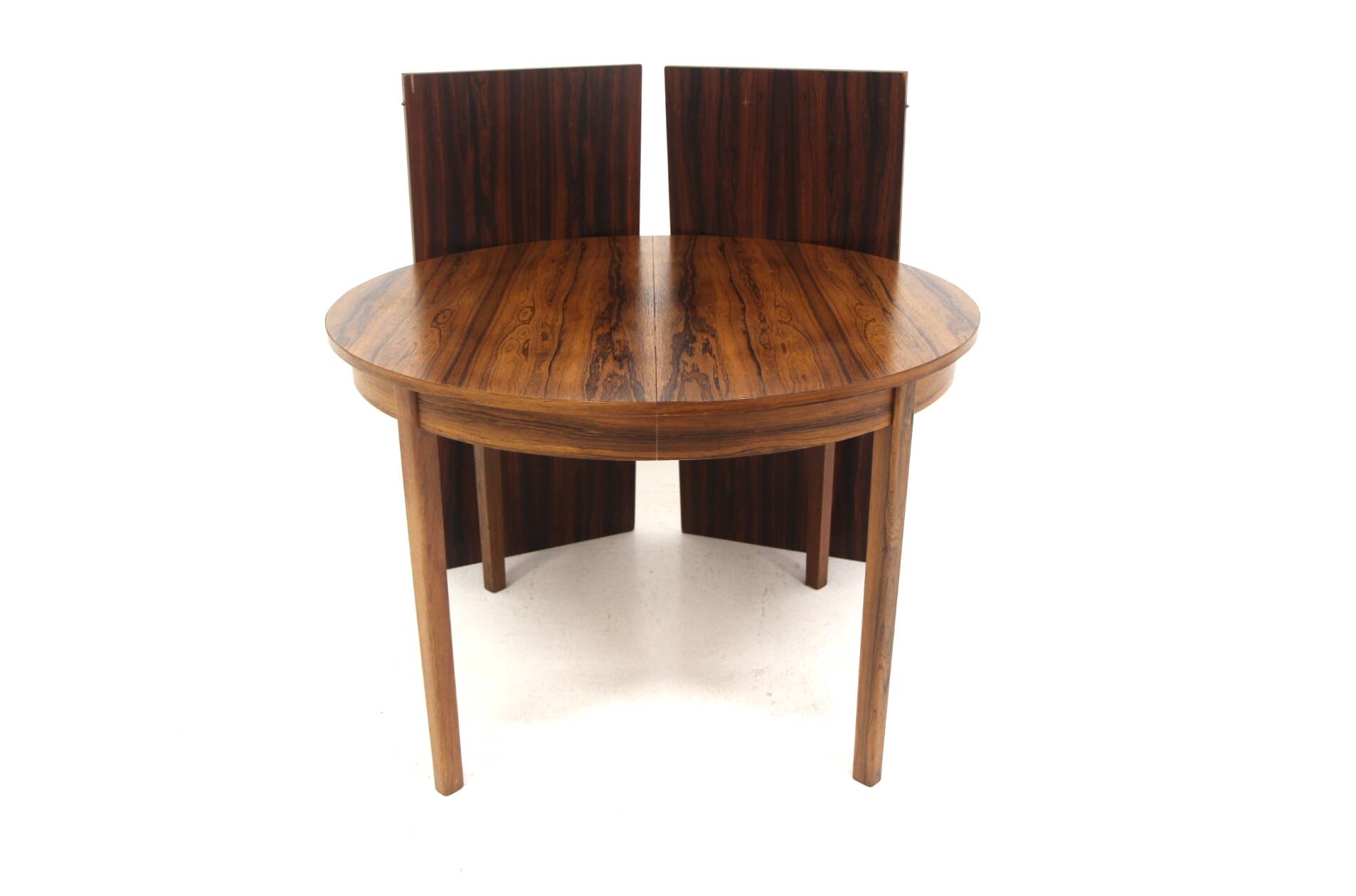 Scandinavian extendable rosewood dining table, Sweden, 1960s