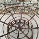 Set of 3 Vintage Rattan Half-Spherical Armchairs