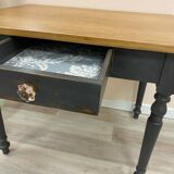 Small restored farm table