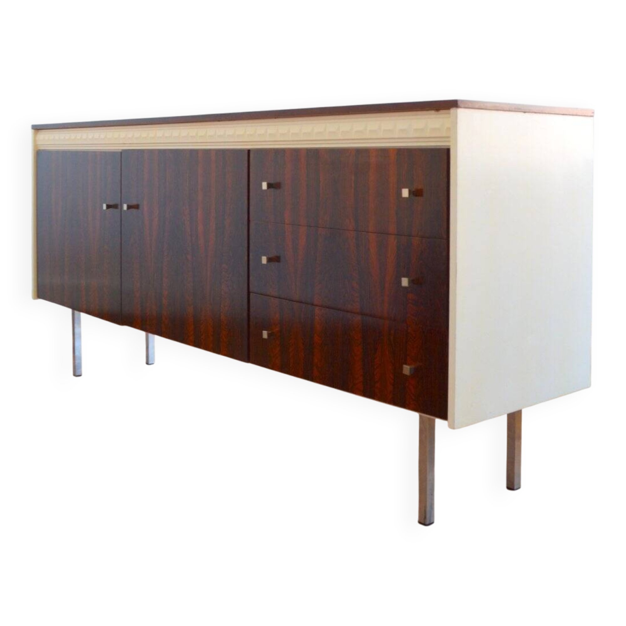 Enfilade scandinave Allemande Palissandre de Rio 1970s