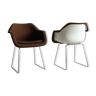Pair of Robin Day design armchairs for Hille