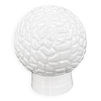 Spherical globe wall lamp, Elektrosvit Nové Zámky, Czechoslovakia, 1960s.