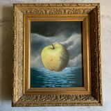 "apple" acrylic on canvas