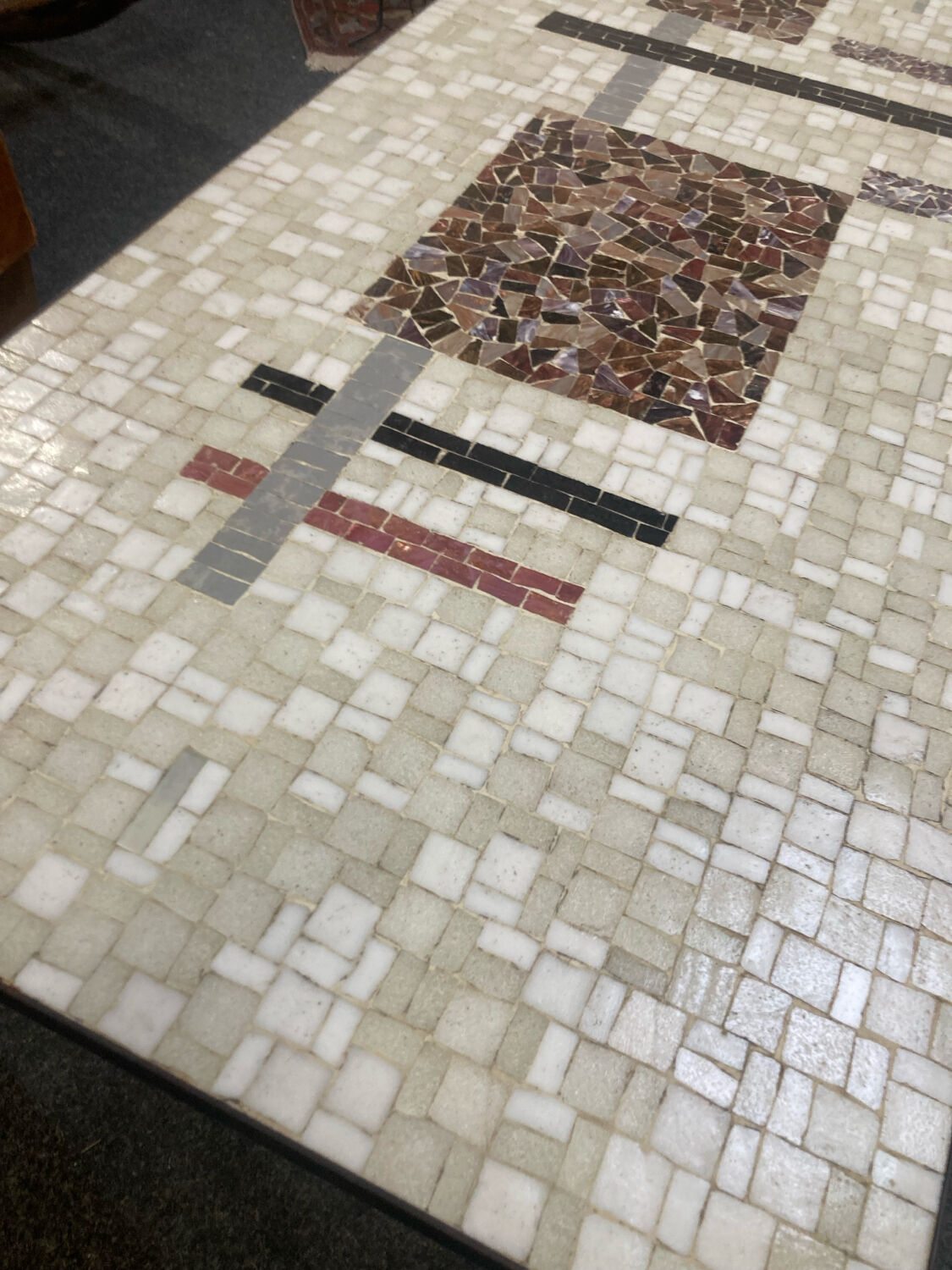 Mosaic coffee table