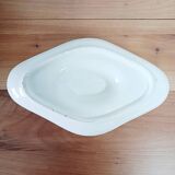 Saucière iron earth, green décor