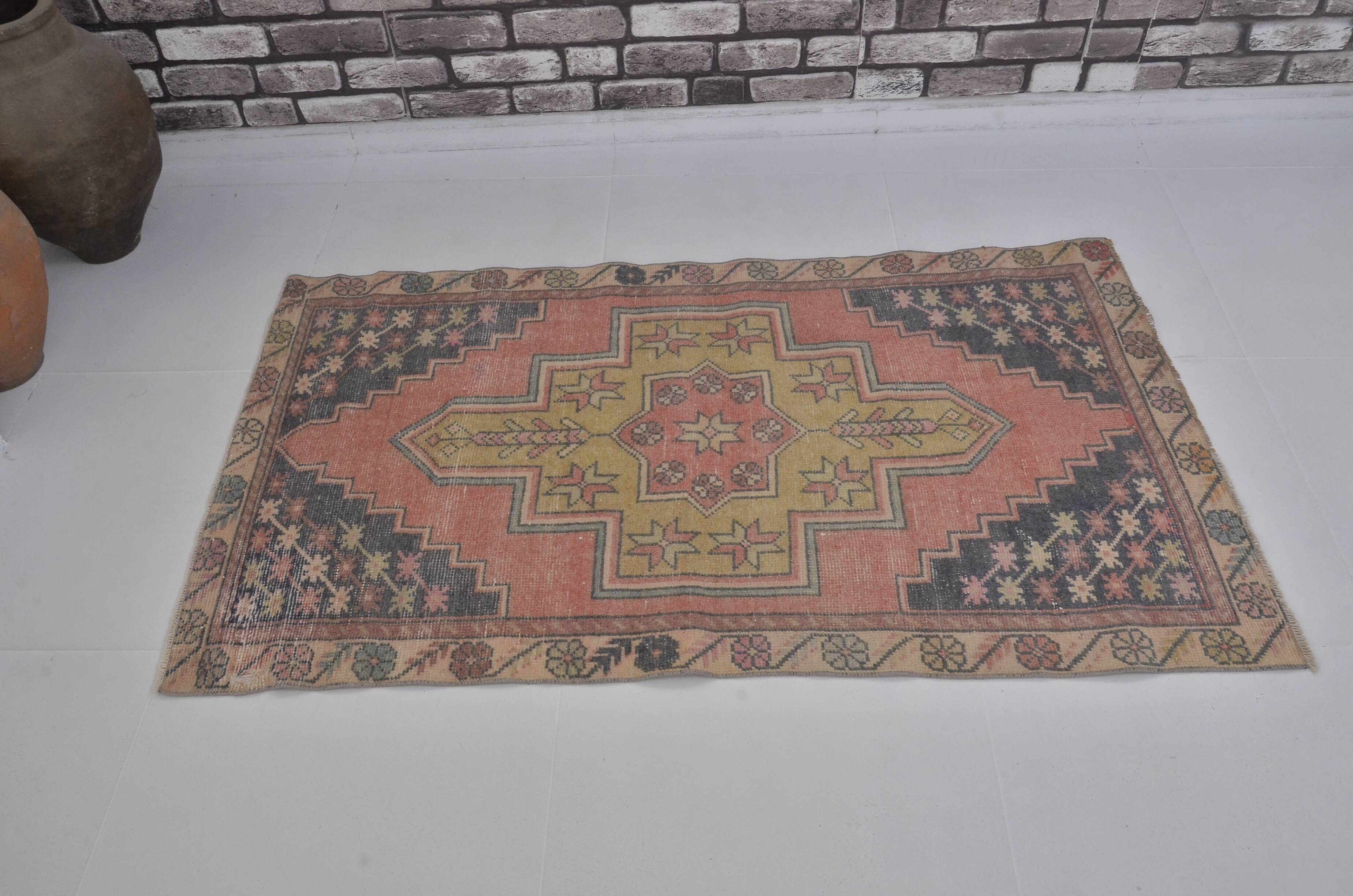 Vintage Anatolian Kurdish Rug sku 1454