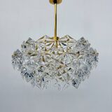 Kinkeldy chandelier with crystal , 1970s