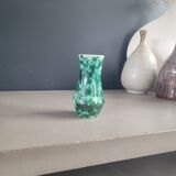 Small glazed ceramic vase