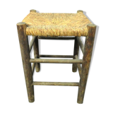 Wooden and straw, vintage