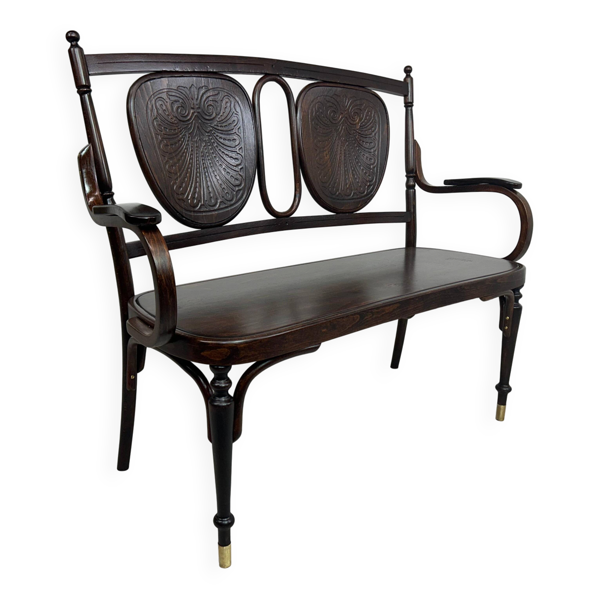 Banc cintré Sécession par Thonet Mundus