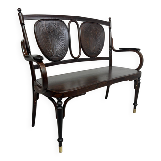 Banc cintré Sécession par Thonet Mundus