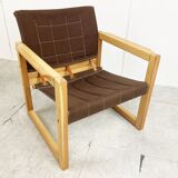 Pair of Diana armchairs designed by Karin Mobring for Ikea, 1980s