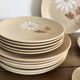 Vintage Autumn tableware from Saint-Amand – 16 pieces