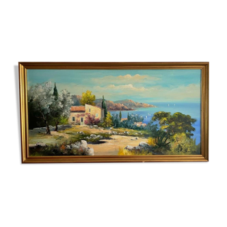 Provence, painting, R.lucas