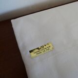 Flat sheet pure weft linen cotton 310 x 220 new period labels