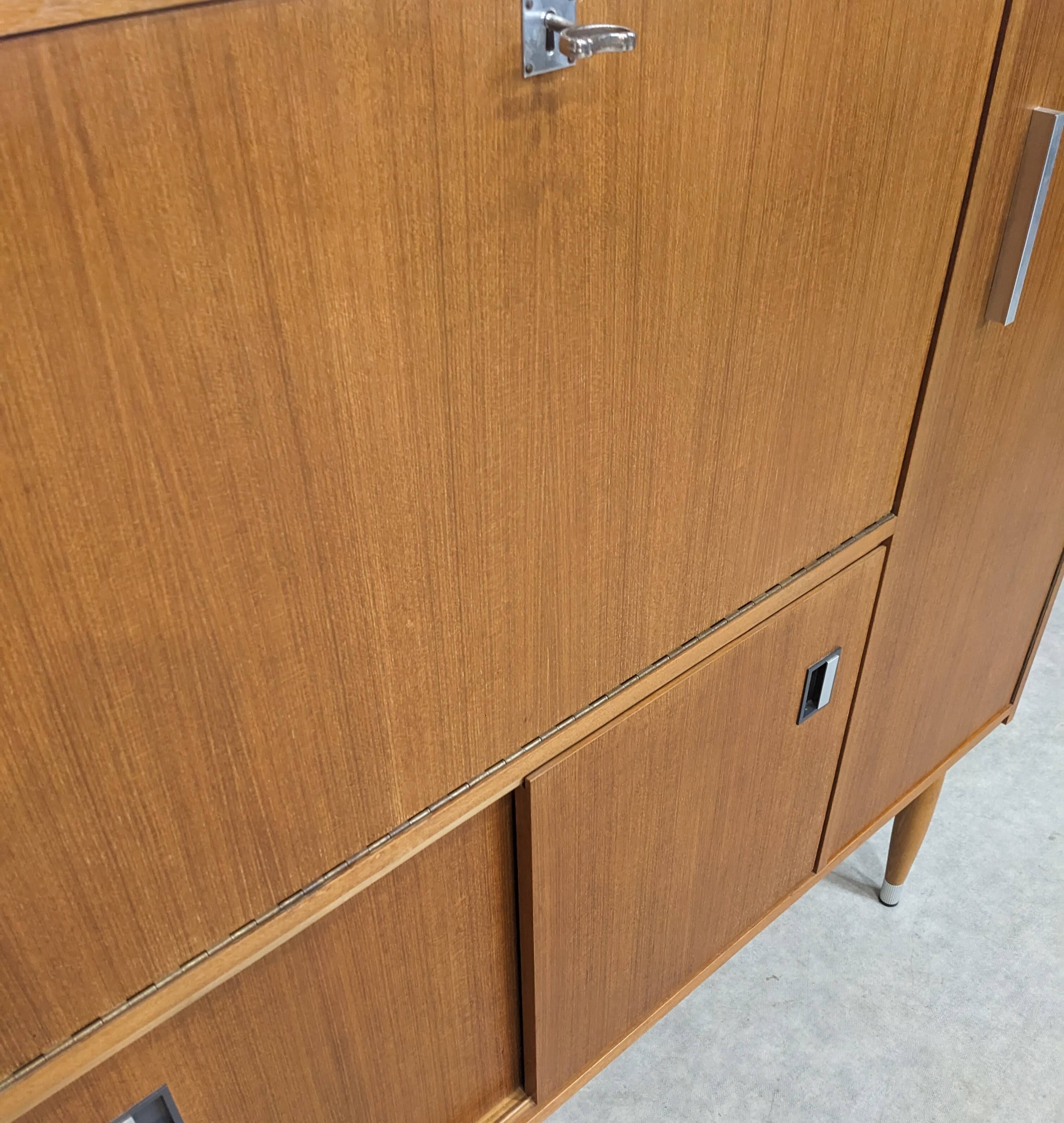 Vintage highboard: secretary, bar