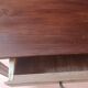 Table bureau ou table d’appoint art déco années 1930 vintage bois massif