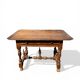 Louis XIV writing table/desk, light oak, 18th century.