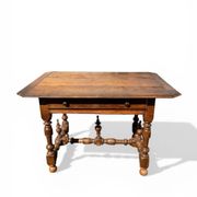 Writing table/desk Louis XIV light oak 18th century