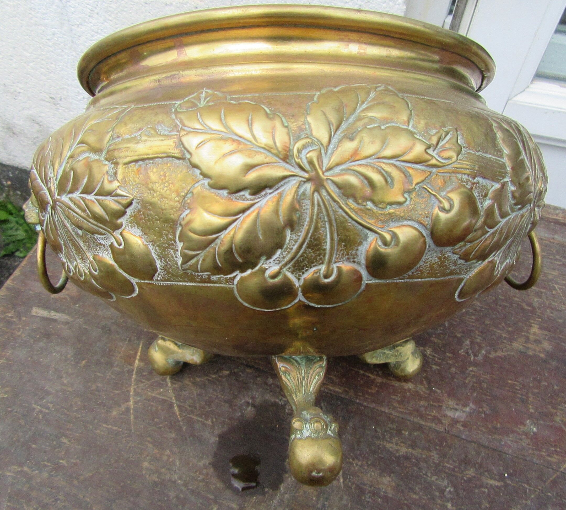 Jardinière laiton