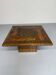 Table basse bois marqueterie design scandinave rolf middel et lindum