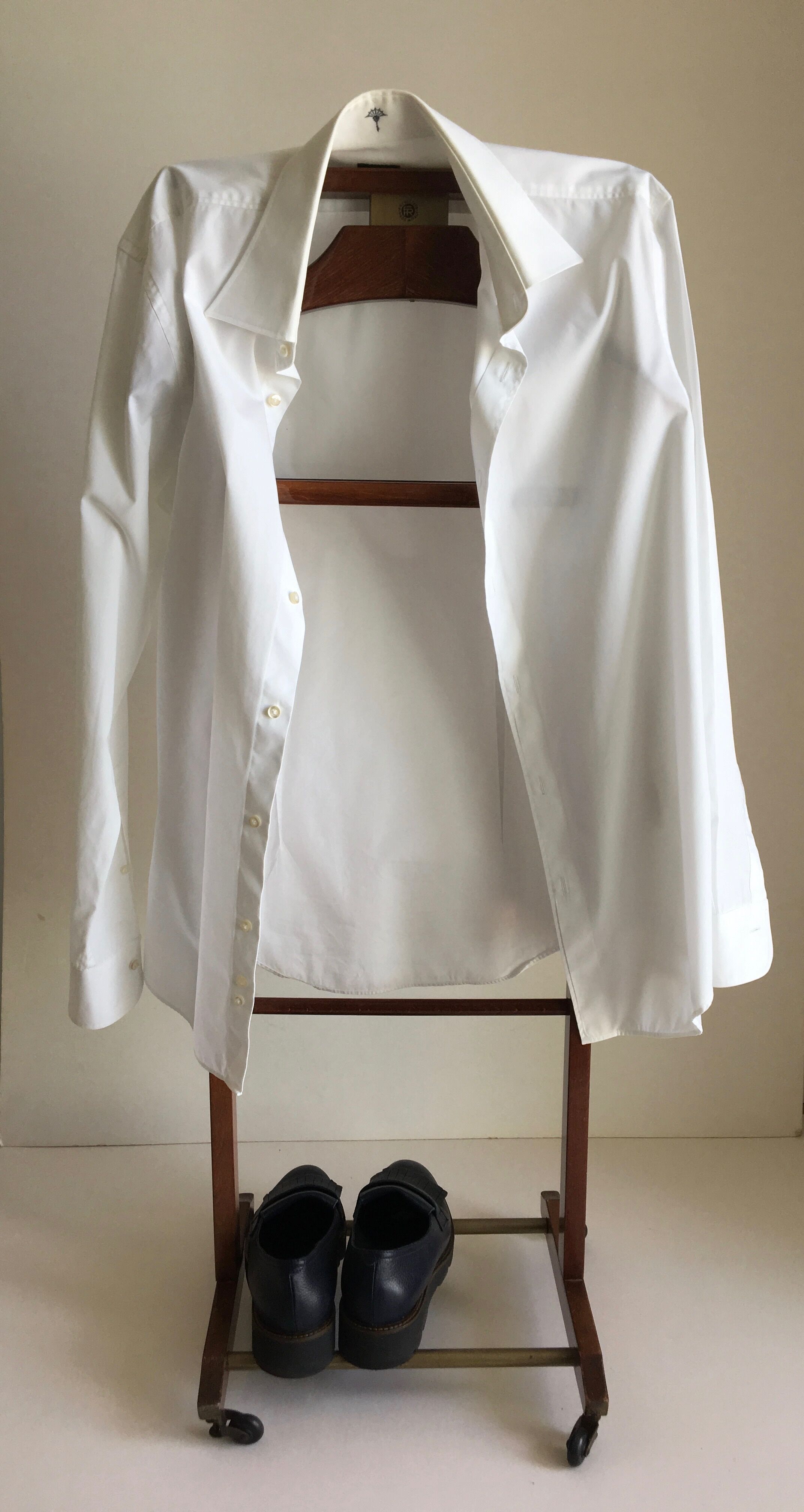 Vintage wooden valet stand 1970