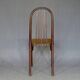 Bistro chair with curved wood by Wojciechow No. 644, not Thonet.