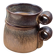 Vintage water butter dish Arts-Ceram Grand Feu – Michel Pointu, Puisaye stoneware from the 1950s