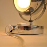 Chrome eyeball lamp