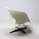 Early 2001 Vitra Eames La Chaise – Labeled, Sculptural Bone-White Patina