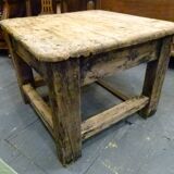 20th century solid wood coffee table