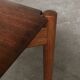 Mid-century German coffee table series 400 in teak by Hartmut Lohmeyer for Wilkhahn, 1950s.