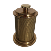 Gold cigarette holder set vintage box 1960 - 15 x 10 cm