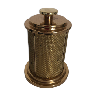 Gold cigarette holder set vintage box 1960 - 15 x 10 cm