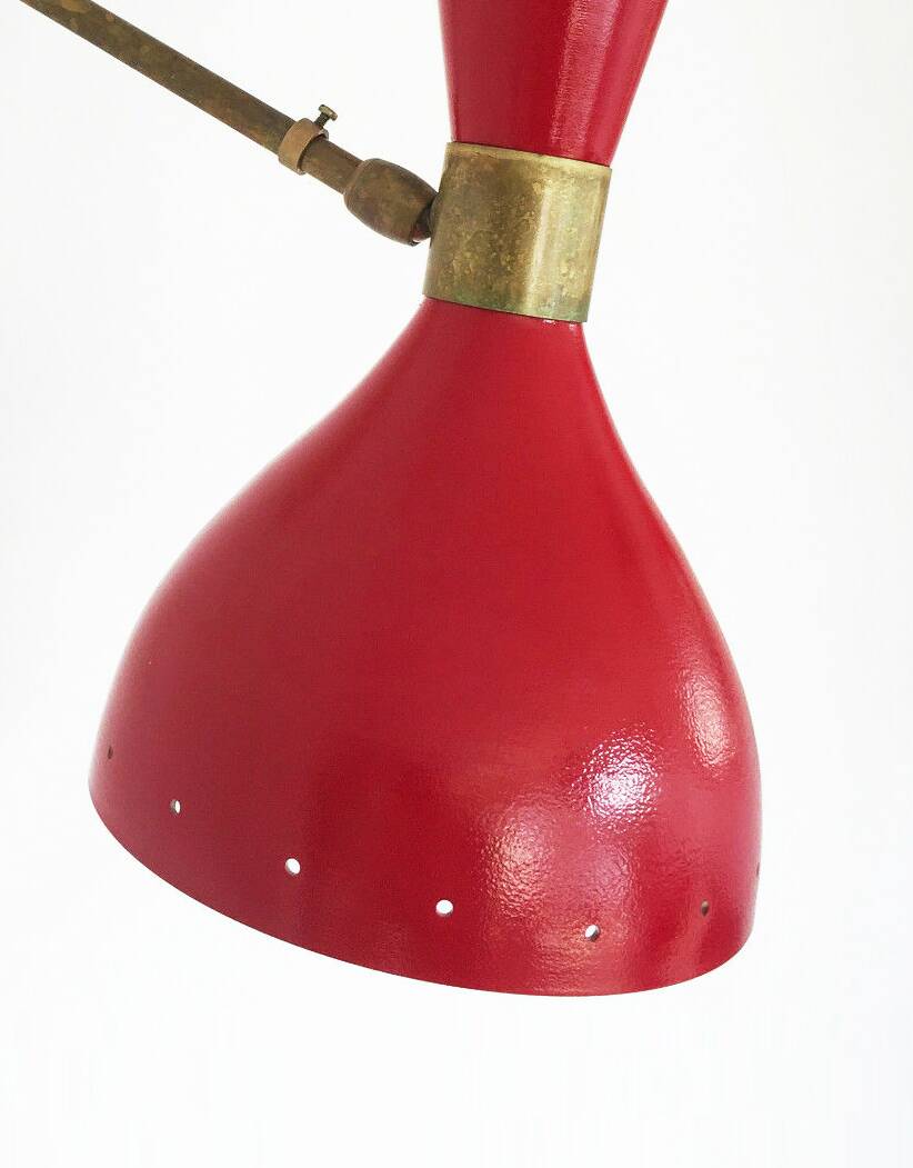 Paire d'appliques Italiennes design années 1950