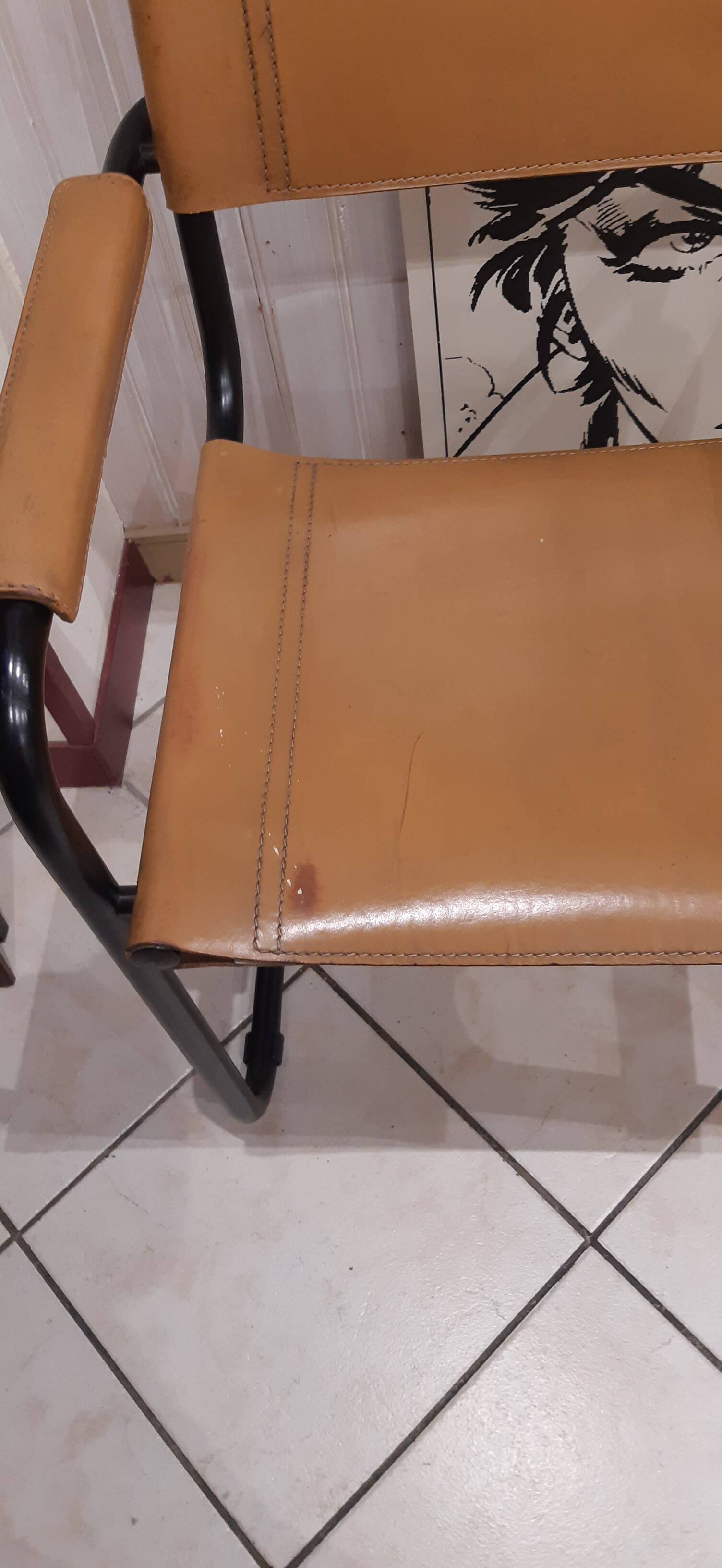 Set of 2 armchairs in tawny colour fasem italy