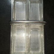 Plateau Aperitif Or Servant Art Deco 1930s beautiful modernist state/mind/alu glass