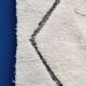 Tapis berbère Beni Ouarain losange 250cmx150cm