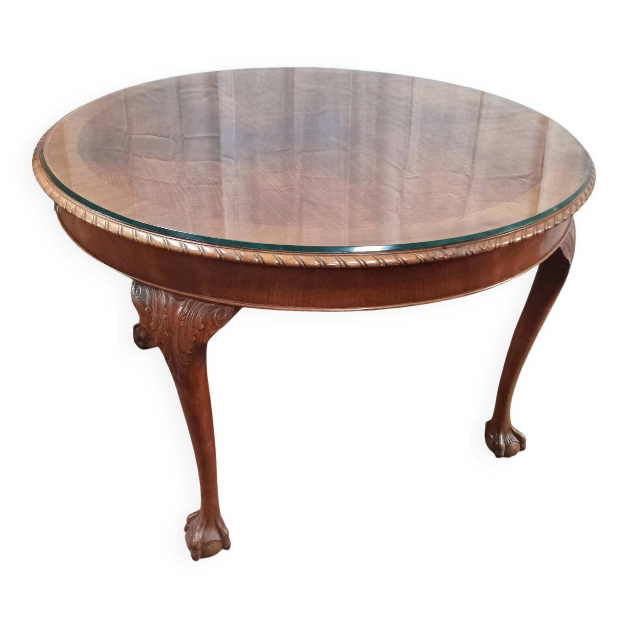Chippendale table in mahogany Maison JELLINEK Paris